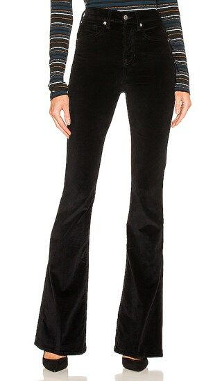 Beverly Skinny Flare Jeans in Black | Revolve Clothing (Global)