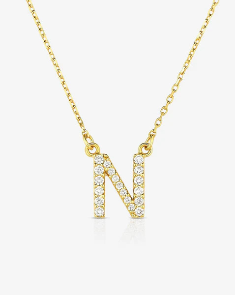 Diamond Initial Necklace | Ring Concierge