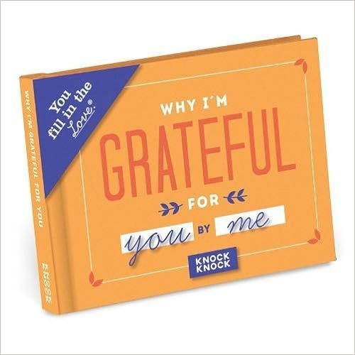 Knock Knock Why I'm Grateful for You Fill in the Love Book Fill-in-the-Blank Gift Journal | Amazon (US)