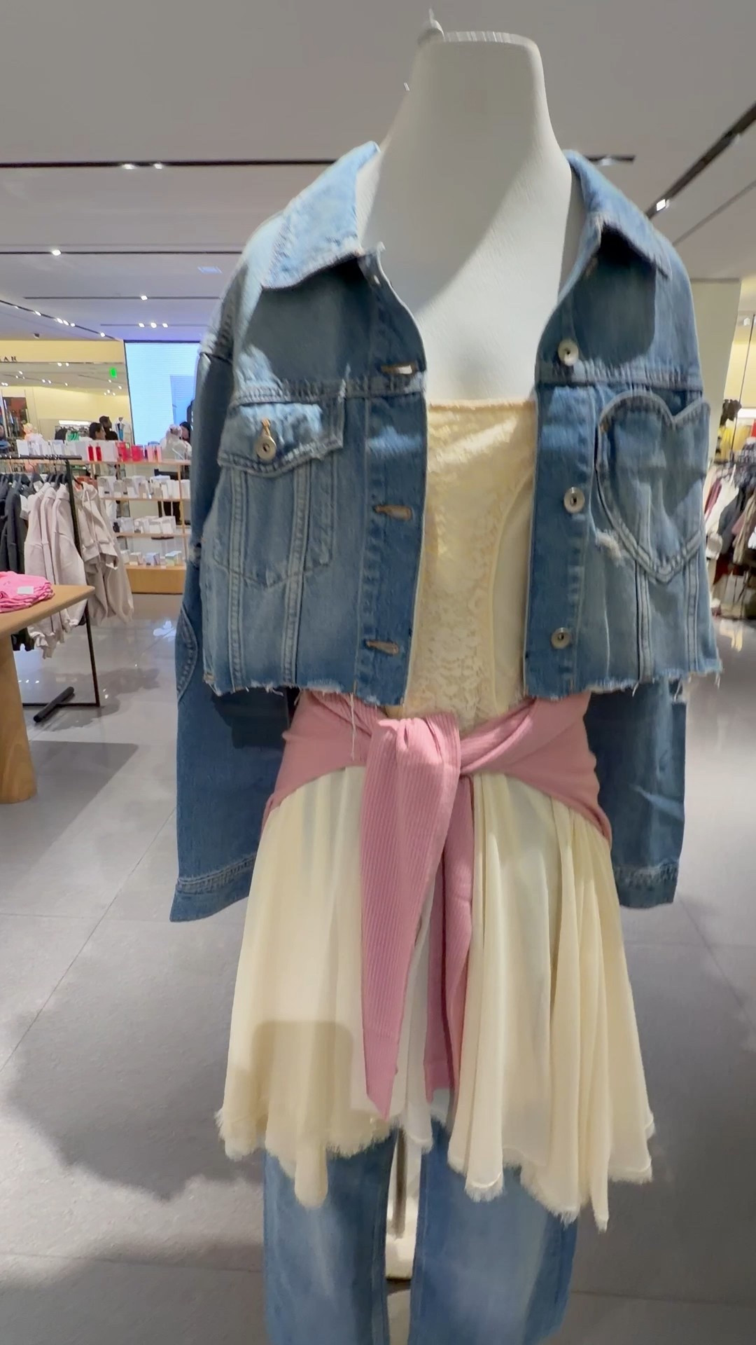 V-Day inspired Denim jacket! So cute! 