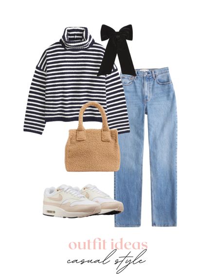 Outfit ideas under $100 , Abercrombie style , hair bows , Nike sneakers #abercrombie

#LTKfindsunder100 #LTKCyberWeek #LTKstyletip