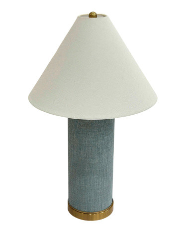 26.5In Linen Wrapped Table Lamp | TJ Maxx