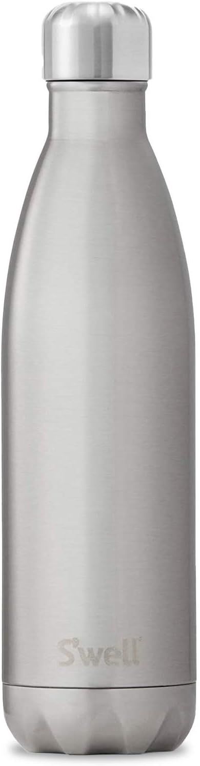 S'well Stainless Steel Water Bottle - 25 Fl Oz - Silver Lining - Triple-Layered Vacuum-Insulated ... | Amazon (US)