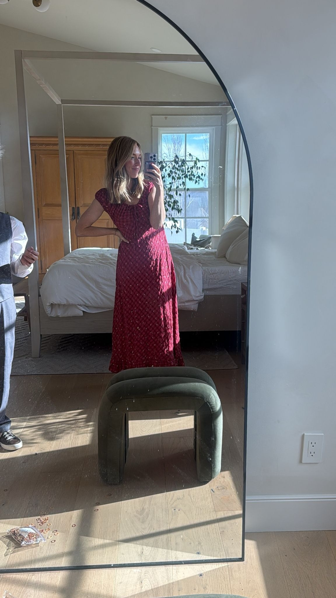 Still so in love with the fit of this dress. I love it so much that I own it in both patterns!  

 #LTKgrwm #LTKootd