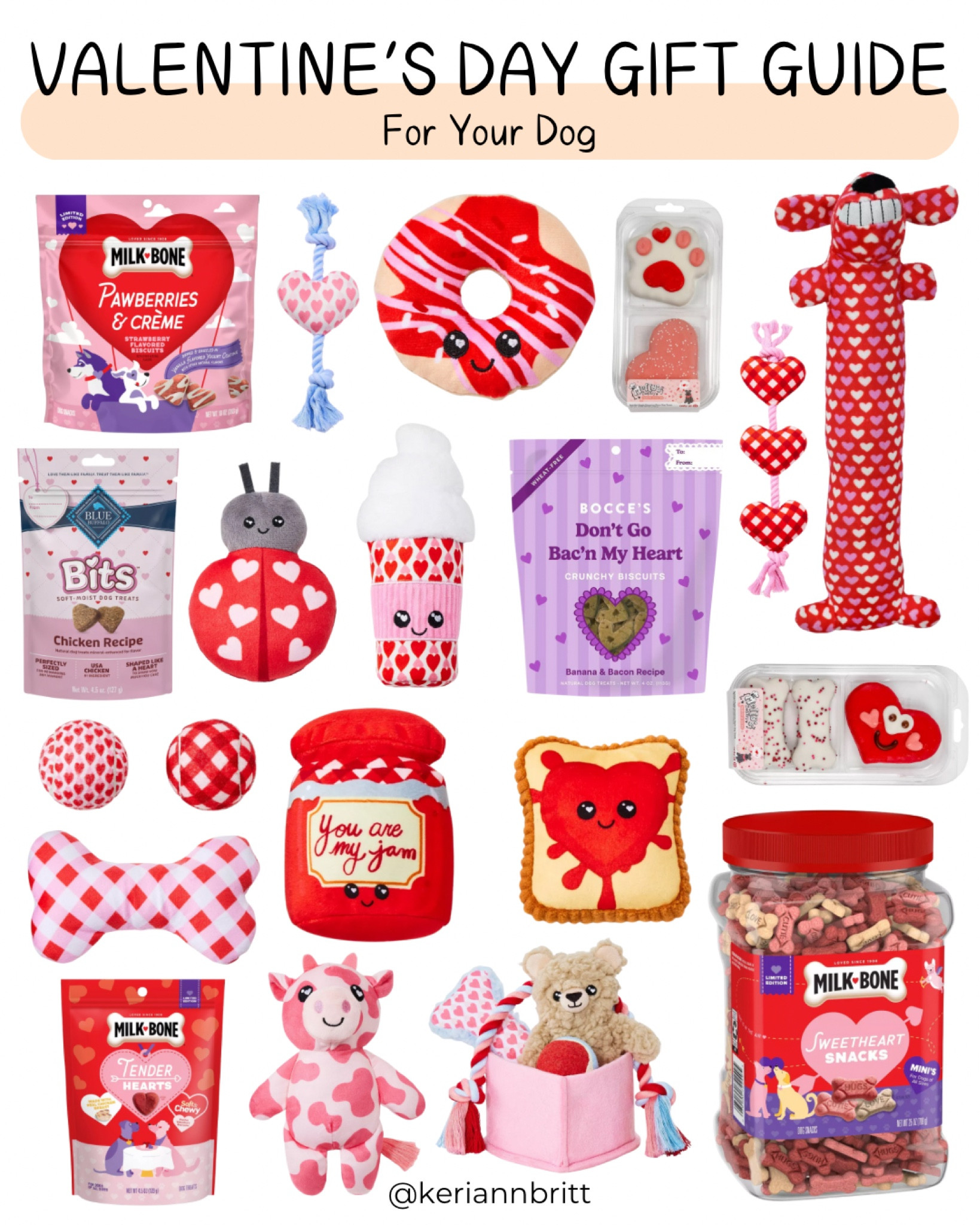Valentine’s Day Gifts For Your Dog

Dog Gift / puppy Valentine / vday pet 

#LTKGiftGuide #LTKPets #LTKSeasonal