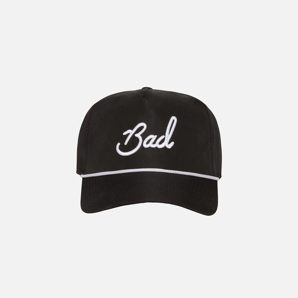 "Bad" Rope Golf Hat - Black - Bad Birdie | Bad Birdie Golf