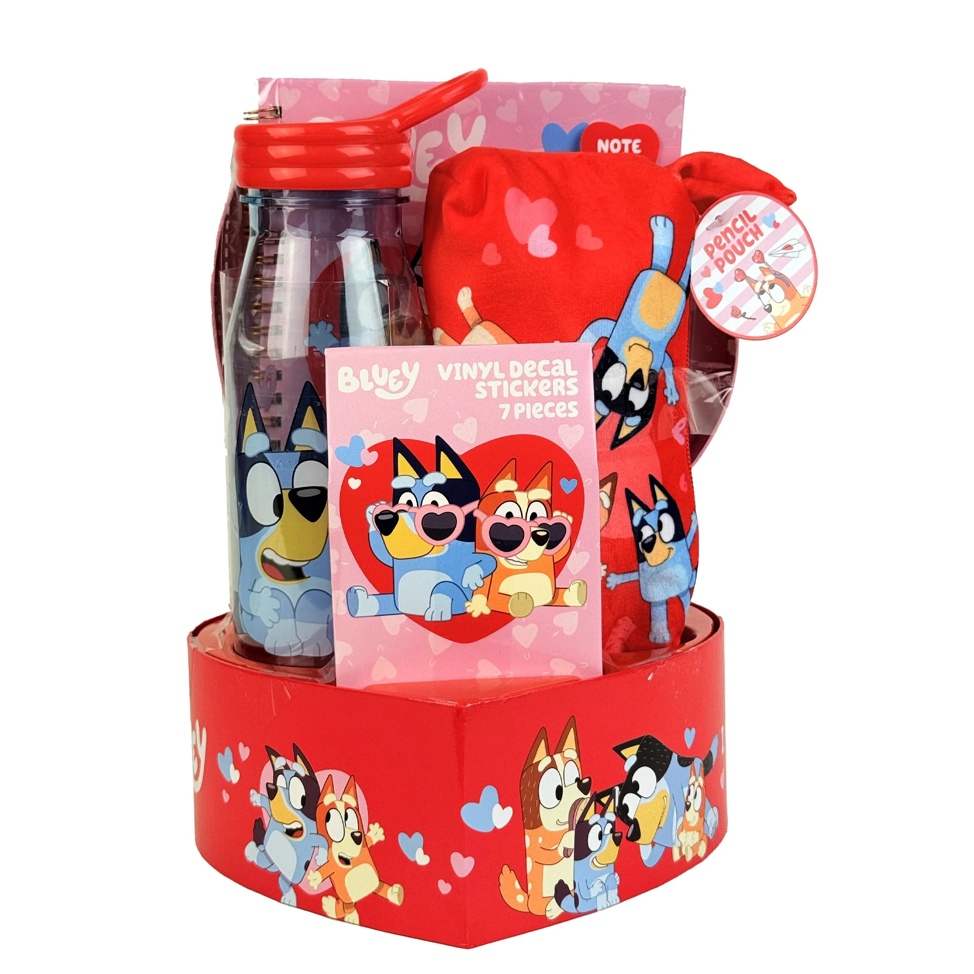 Bluey Heart Box Valentines Gift Set | Walmart (US)