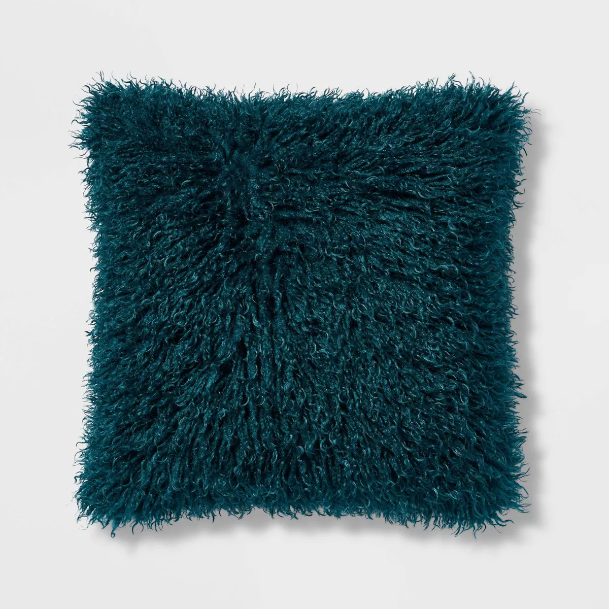 Euro Faux Mongolian Fur Decorative Throw Pillow - Threshold™ | Target