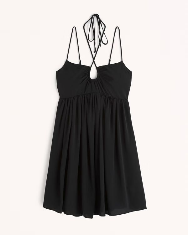 Women's Strappy Flirty Mini Dress | Women's Dresses & Jumpsuits | Abercrombie.com | Abercrombie & Fitch (US)