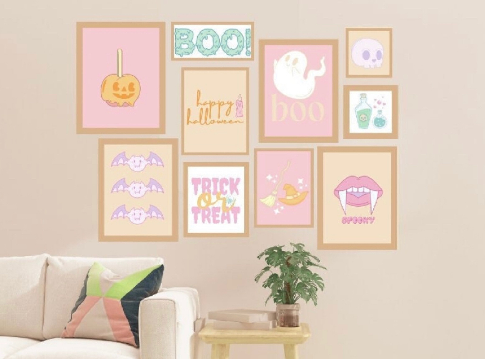 Who else is ready for spooky season?! This printable wall art is so fun! Loving the pastel colors. 

Halloween, printable, digital, wall art

#LTKhome #LTKSeasonal #LTKFind