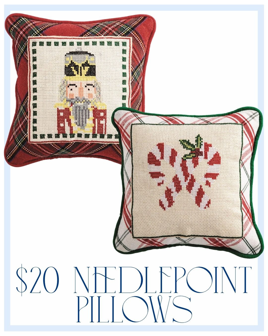 $20 needlepoint pillows on Amazon!

festive finds, Mud Pie, gift ideas, holiday gift guide, christmas gifts, seasonal shopping, holiday trends, decor 

 #LTKHoliday #LTKSeasonal #LTKHome