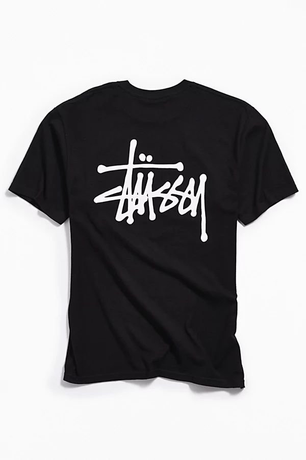 Stussy Logo Heavyweight Cotton Tee | Urban Outfitters (US and RoW)