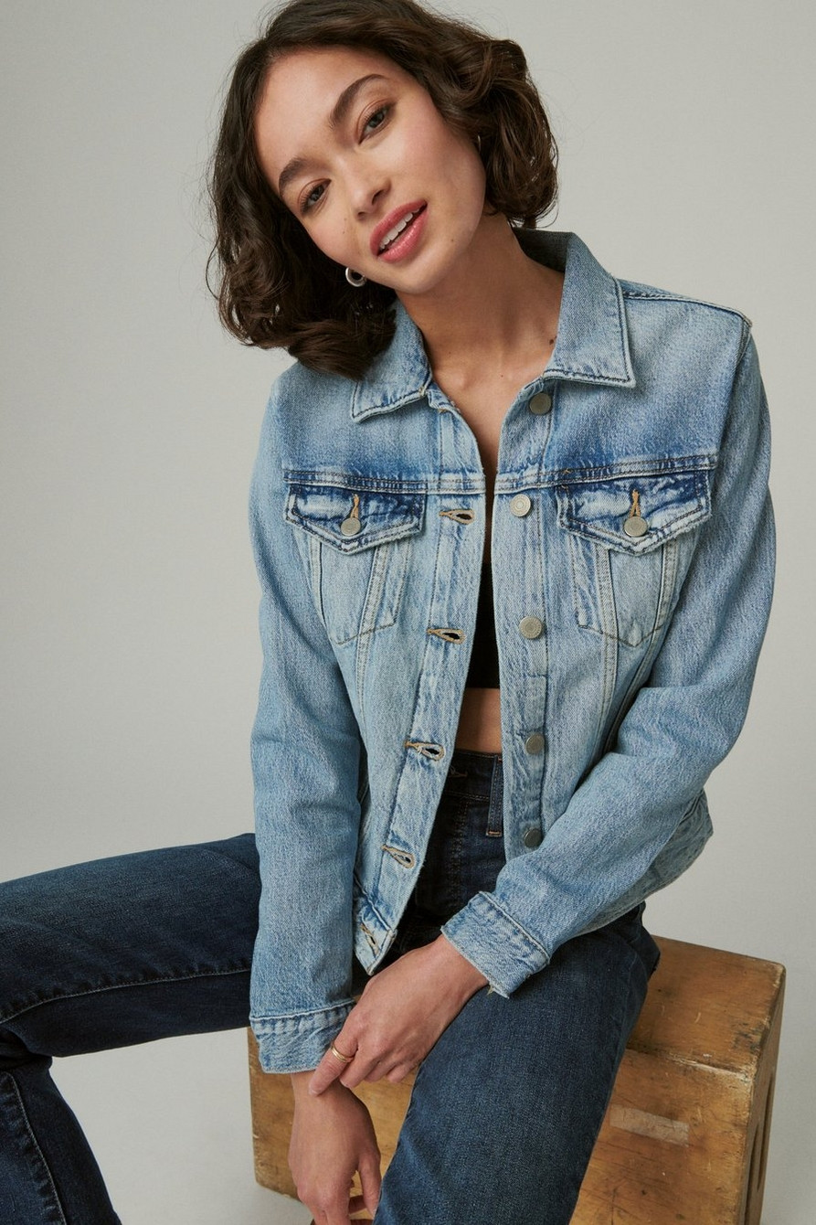 TOMBOY DENIM TRUCKER JACKET | Lucky Brand