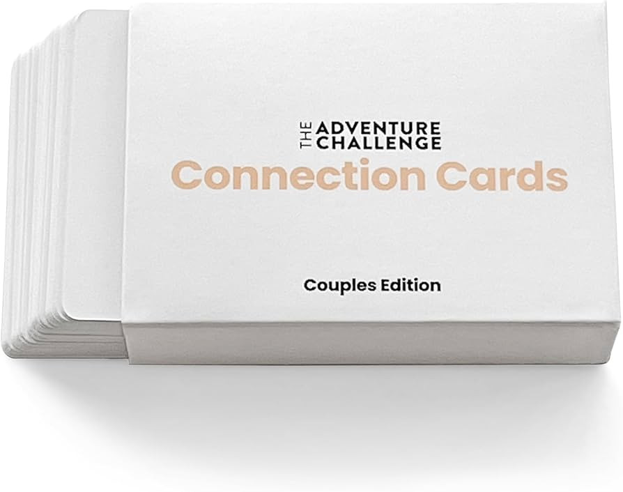 The Adventure Challenge Connection Cards, Couples Edition, 50 Question Cards for Couples, Date Ni... | Amazon (US)