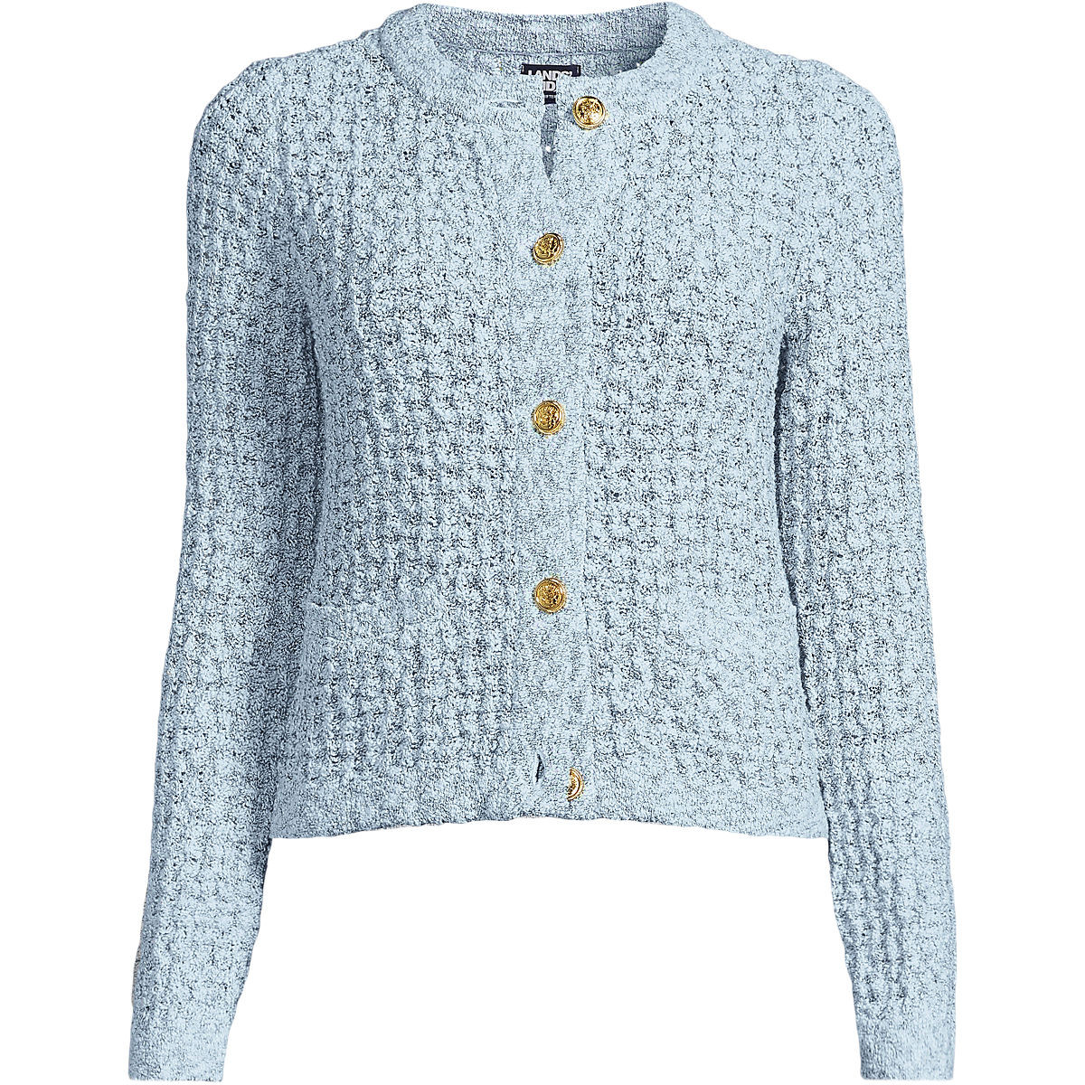 Women's Tweed Boucle Cardigan Jacket Sweater | Lands' End (US)