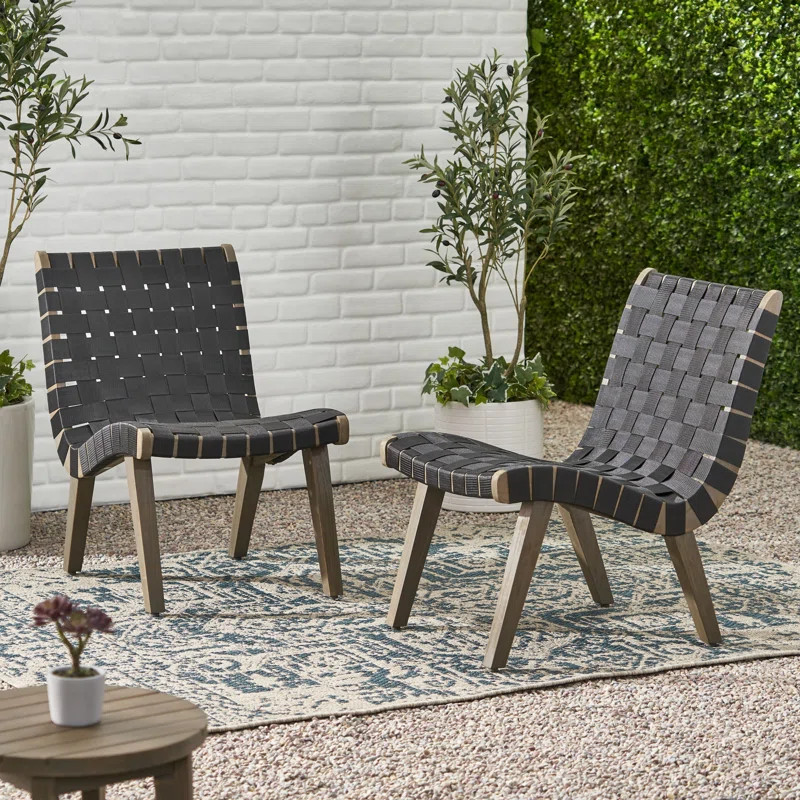 Hildebrand Patio Chair (Set of 2) | Wayfair North America