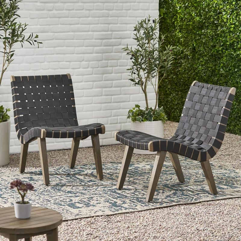 Hildebrand Patio Chair (Set of 2) | Wayfair North America