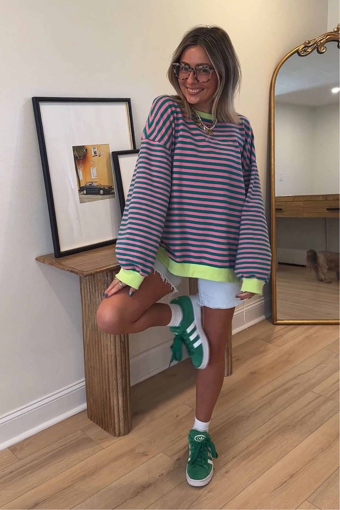 I’m wearing size large in the pullover and 24 in the shorts - wearable but wish I went with the 25! They are a little snug. 

#LTKfindsunder100 #LTKfindsunder50 #LTKstyletip