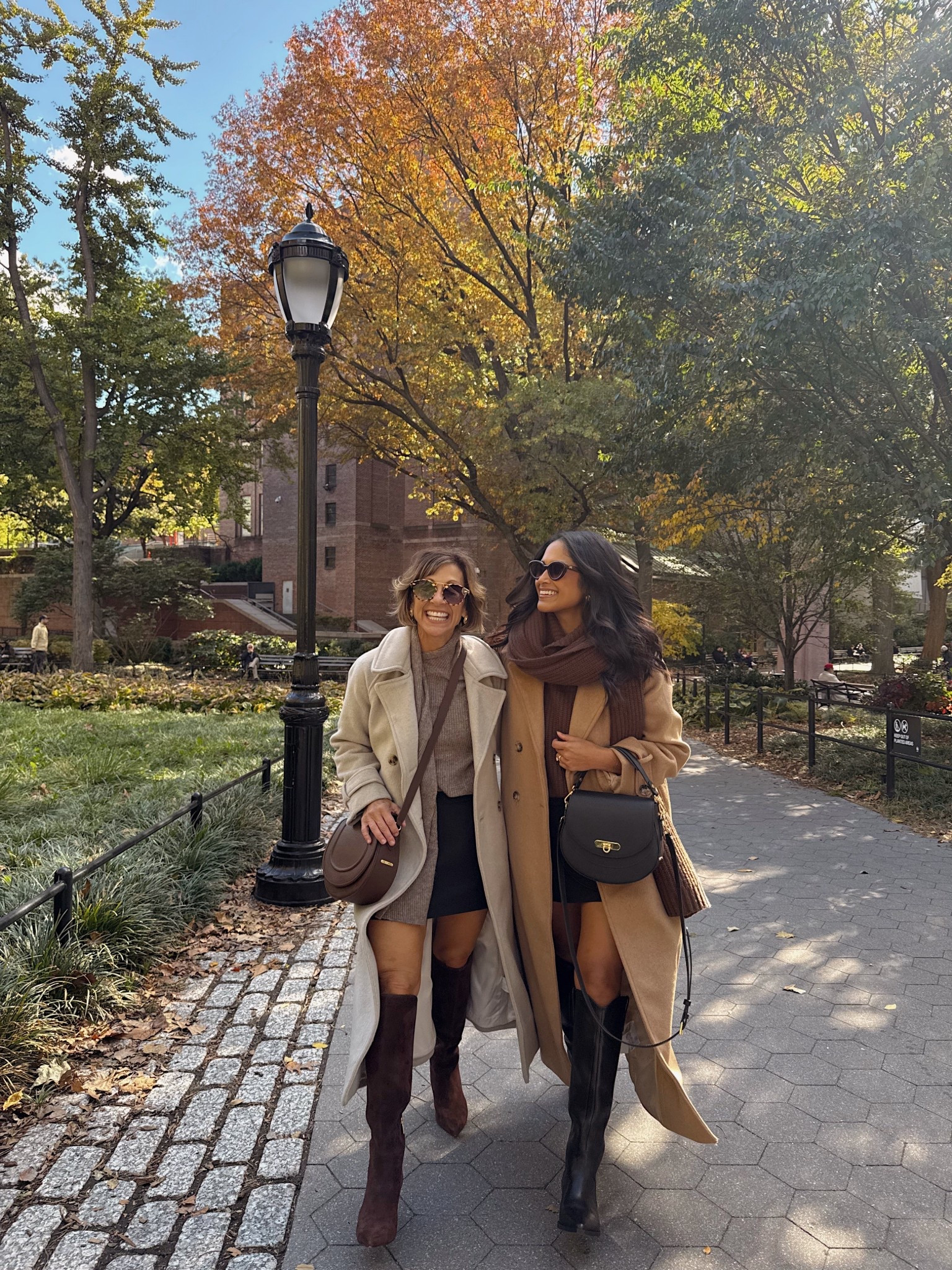 Restock alert! My trench style wool coat was just restocked in the tan color in the petite length in all sizes! Twinning with my mom in our black skirts and trench coats! I’m wearing the regular XS in the coat and my mom is wearing the size petite XXS!

Take 20% OFF our bag with code: HAUTE20

#giginewyork #handbags #abercrombie

