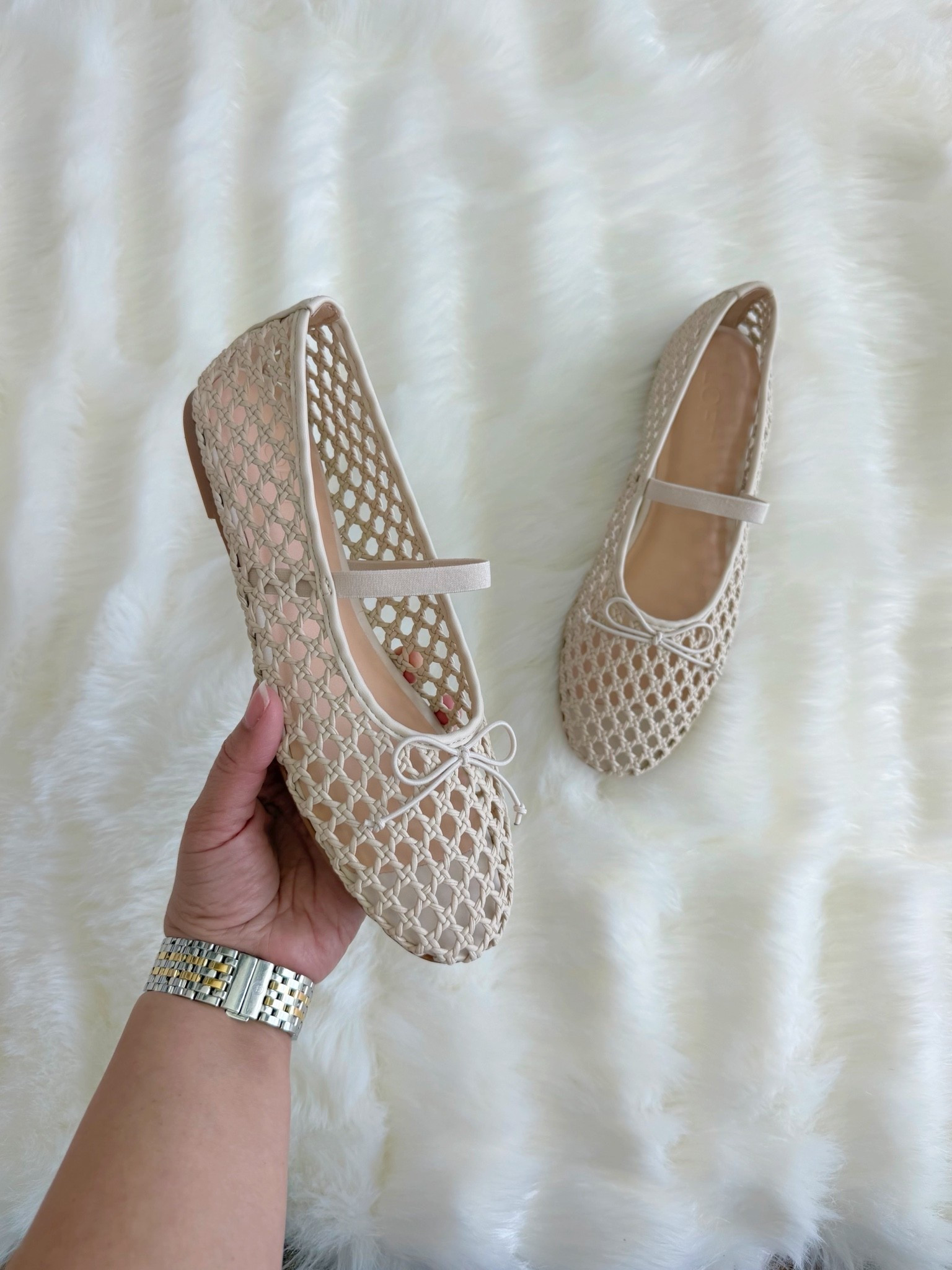 Love these woven Mary Jane ballet flats for spring and summer outfits and they’re currently on sale! This neutral color is so versatile and will go with so many looks including jeans, pants, shorts, skirts and dresses. Also available in black. True to size. Grab them while they’re on sale!

#LTKSaleAlert #LTKWorkwear #LTKTravel