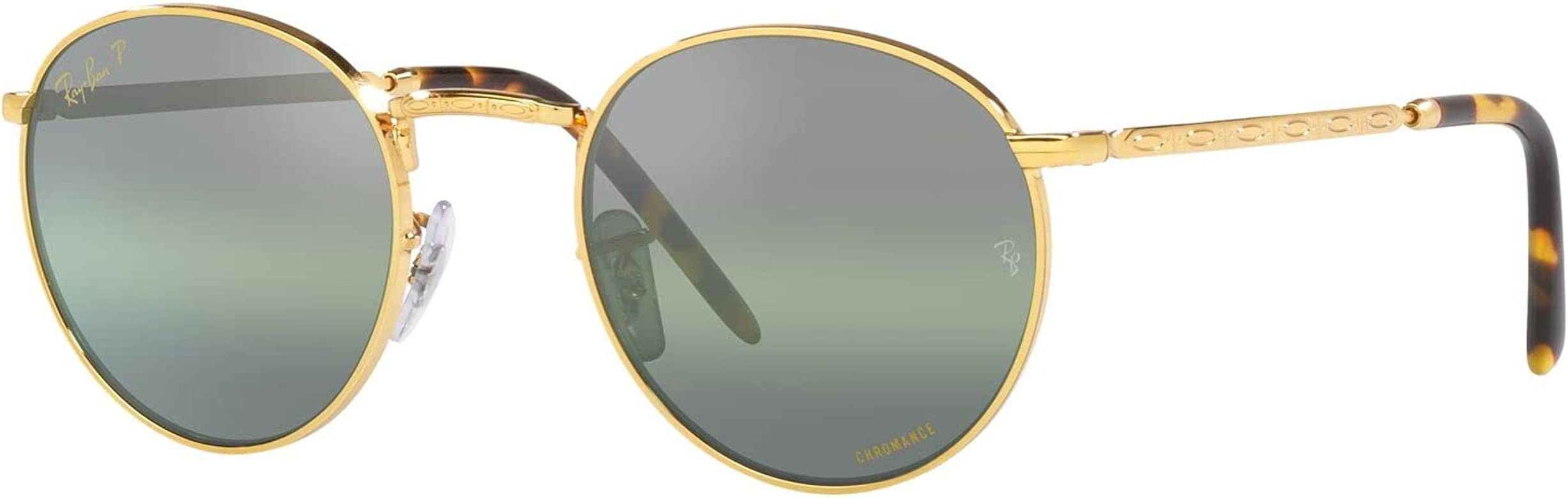 Ray-Ban RB3637 New Round Sunglasses | Amazon (US)