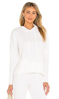 Central Park West Whitehaven Hoodie in Ivory from Revolve.com | Revolve Clothing (Global)