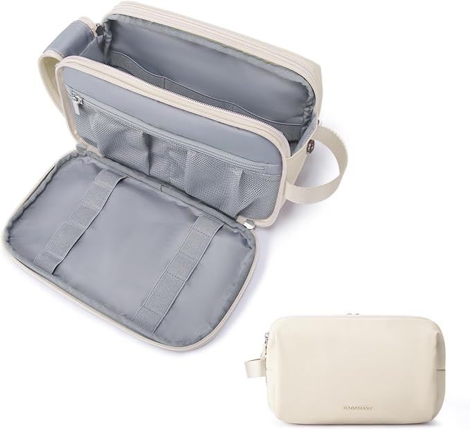 BAGSMART Toiletry Bag for Men, Travel Toiletry Organizer Dopp Kit Water-resistant Shaving Bag for... | Amazon (US)