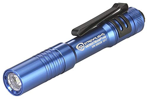 Streamlight 66603 250 Lumen MicroStream USB Rechargeable Pocket Flashlight, Blue | Amazon (US)
