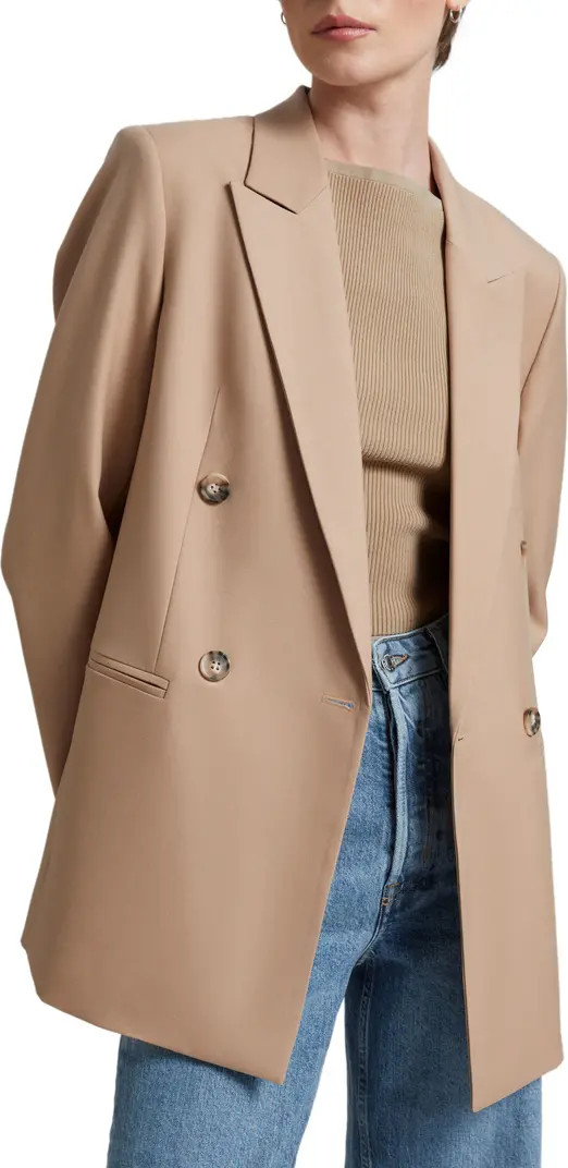 & Other Stories Wool Blend Double Breasted Blazer | Nordstrom | Nordstrom