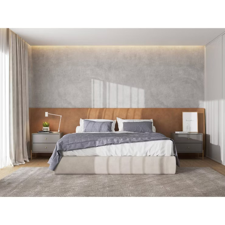 Set of 2 Jasper Drawer Nightstands - Manhattan Comfort | Target