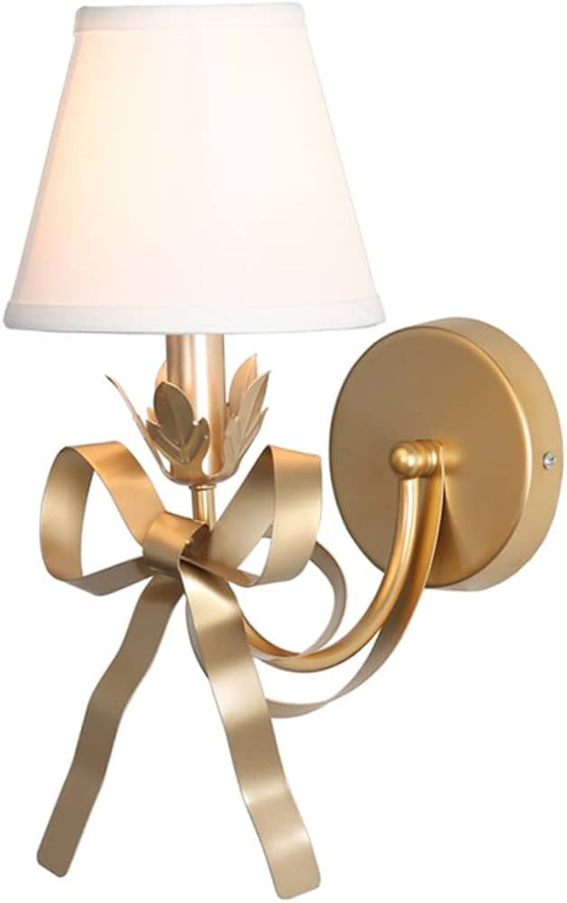 SKYGOO E14 Screw Socket Lamp，Study Wall Lamp，American Bedside Wall Lamp，Children's Room Wal... | Amazon (US)