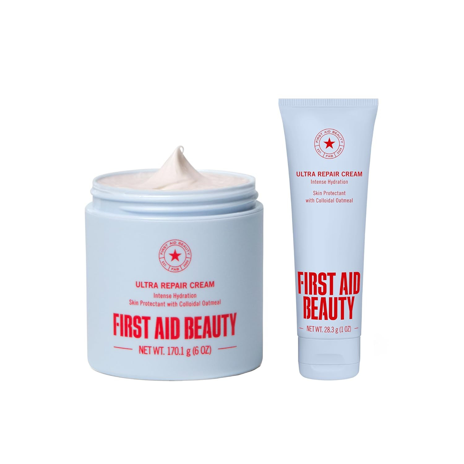 First Aid Beauty - Ultra Repair Cream - Hydrating Face & Body Moisturizer - Whipped Colloidal Oat... | Amazon (US)