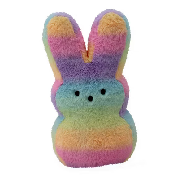 Peeps 17" Easter Bunny Pastel Rainbow Tie Dye | Target