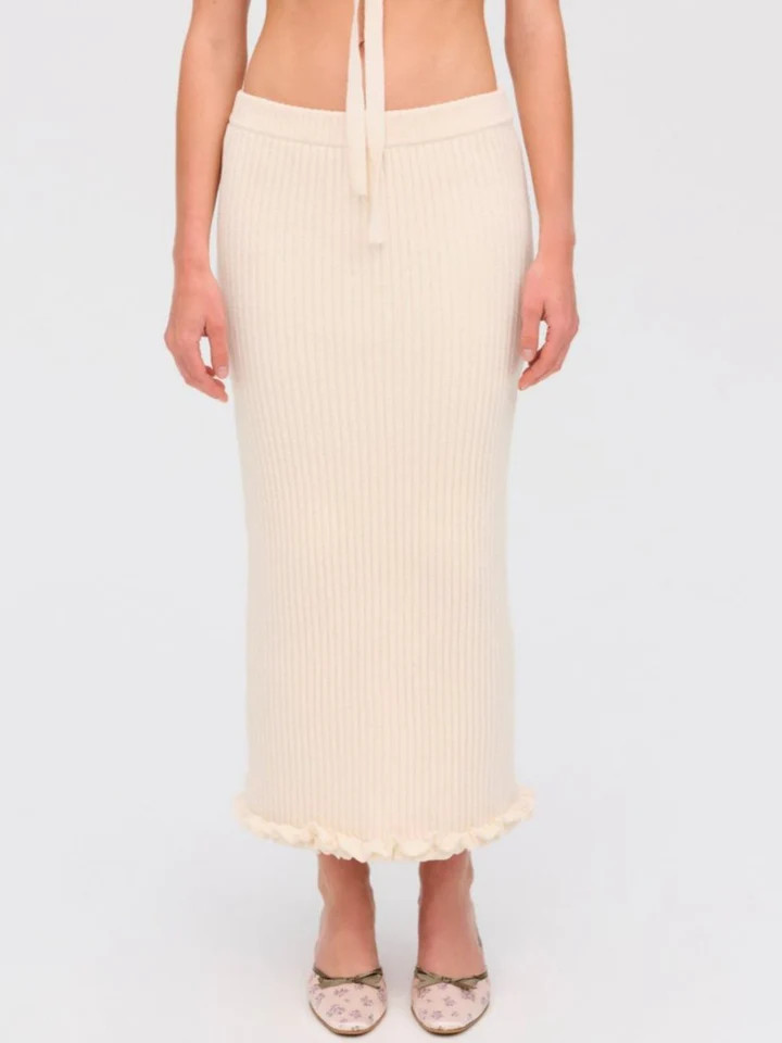 Rey Knit Midi Skirt | For Love & Lemons