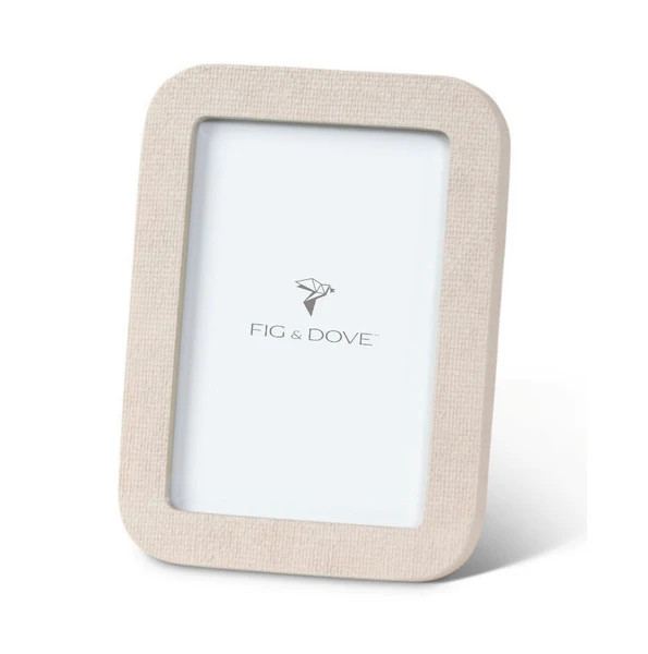 Decorative Grasscloth Picture Frame | Fig and Dove