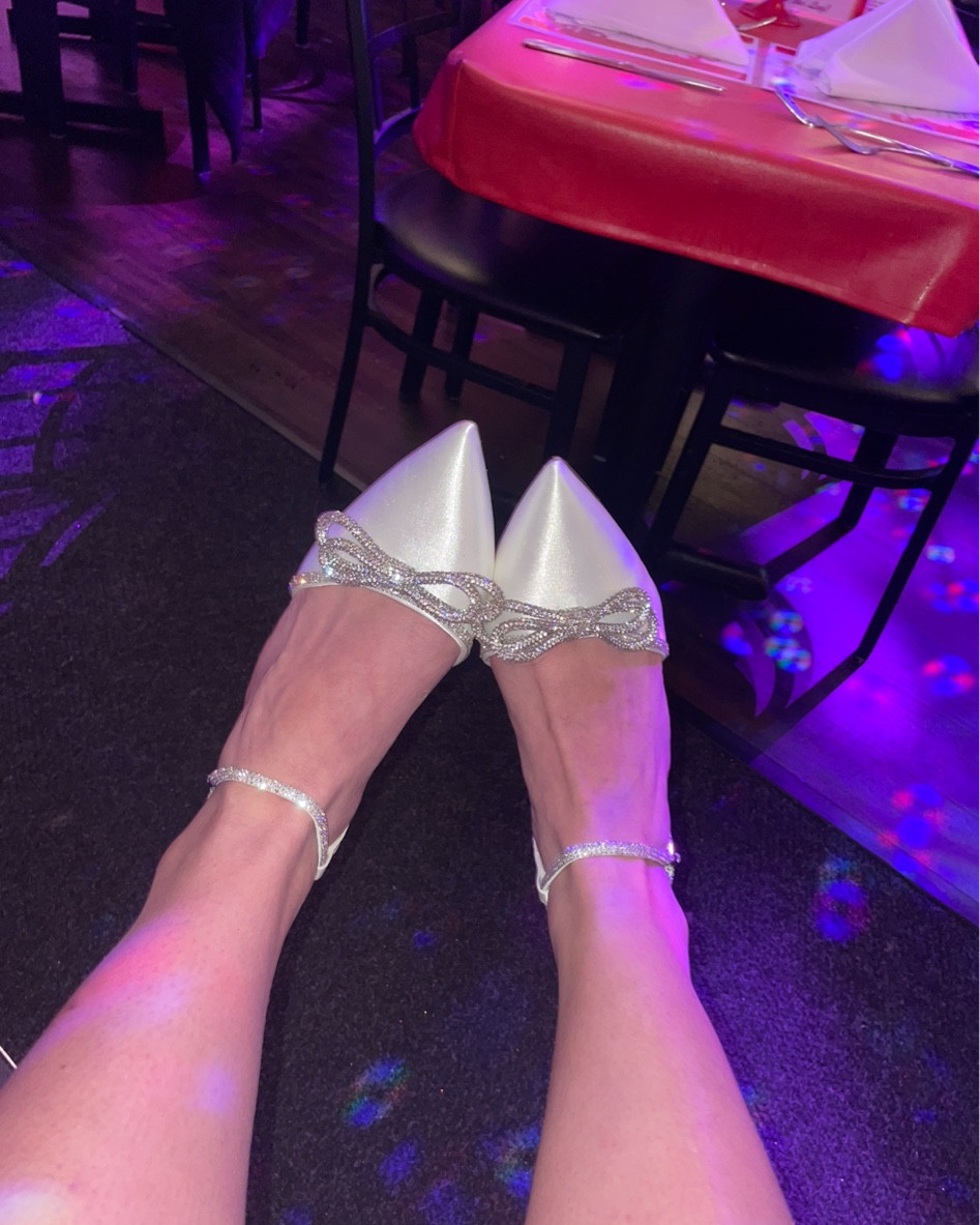 The CUTEST shoes and they are COMFY ✨🤍💍

#LTKwedding