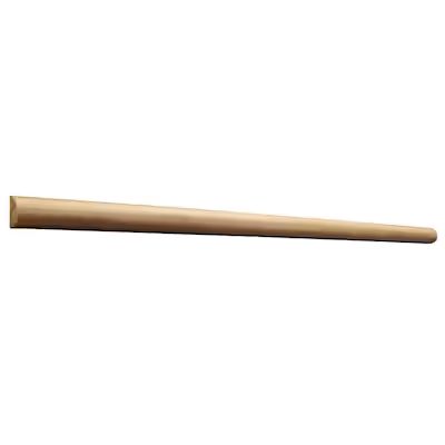 3/8-in x 11/16-in x 8-ft Unfinished Pine Wood Half Round Moulding Lowes.com | Lowe's