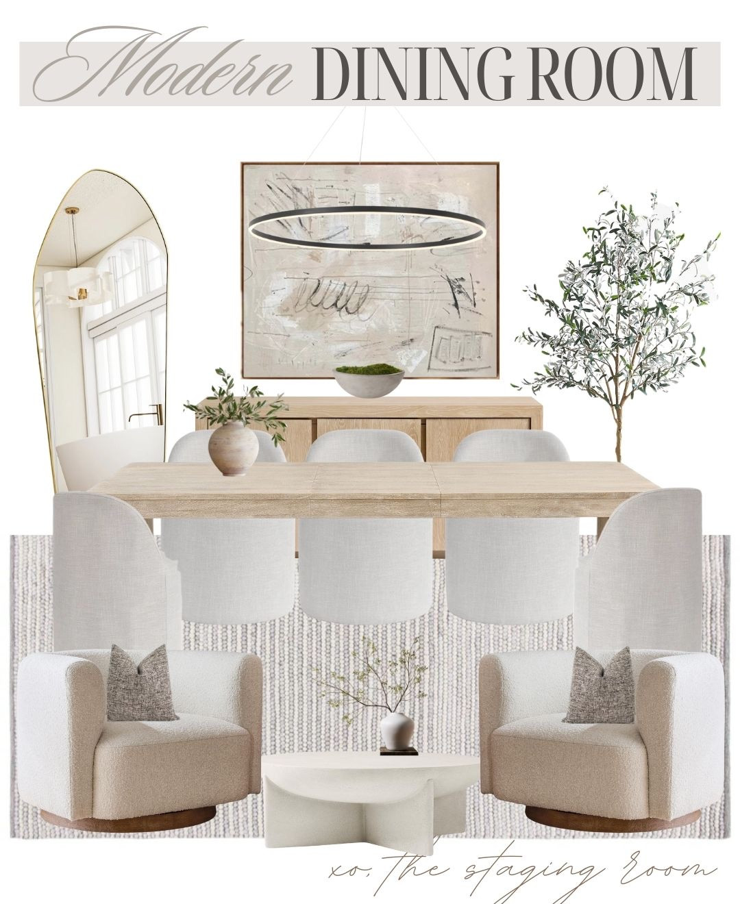 Dining room inspiration.

Chandelier, dining room design, home inspo, dining table, dining chairs, swivel chairs, sideboard, rug, arch mirror, book shelf, cabinet shelf, cabinet, dining room storage, home storage, wall art, bench, console, accent chair, coffee table, interior design, interior decor, home decor, decor styling 

#LTKcanada #LTKsale #LTKhome