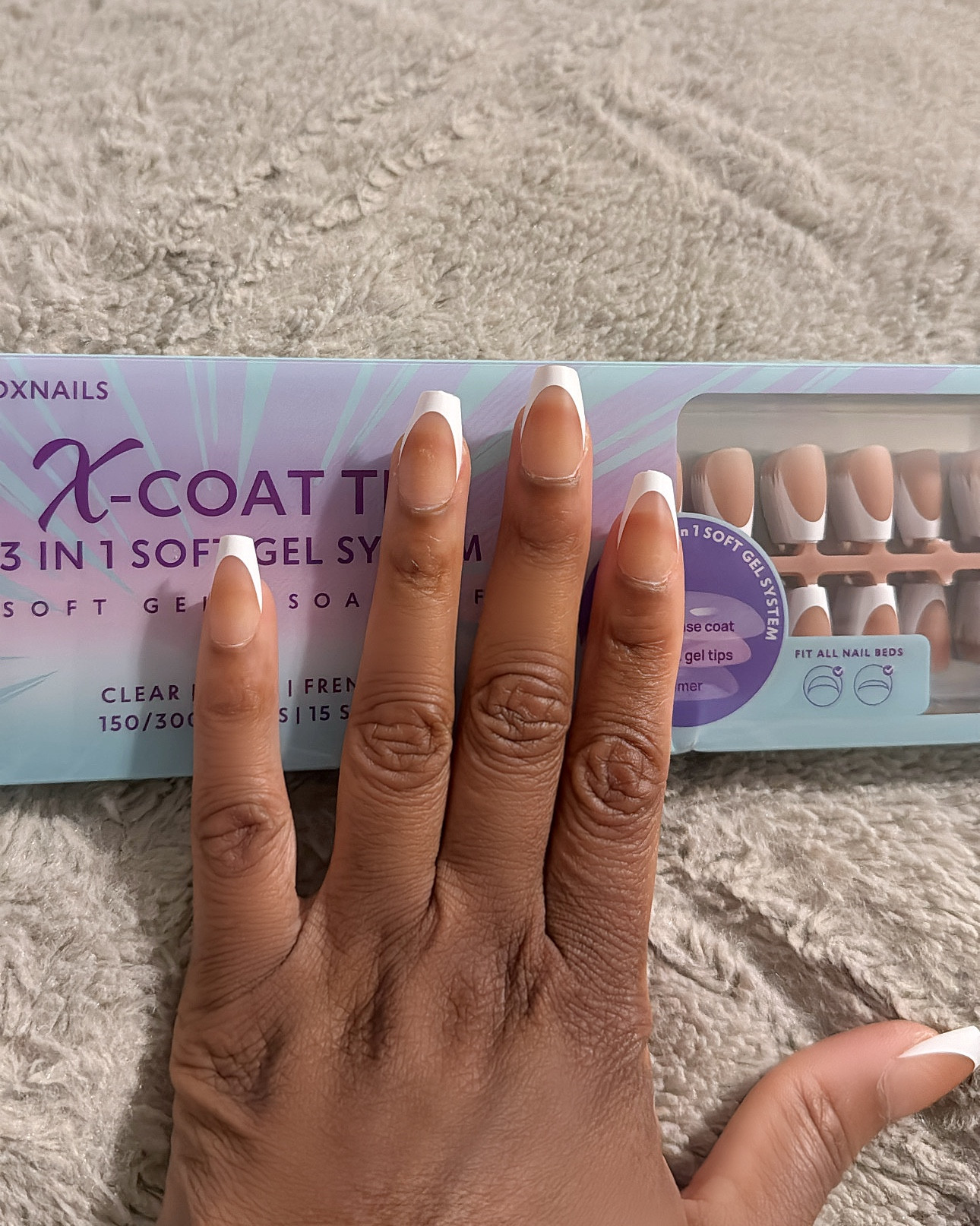 DIY nails at home ….tried the gorilla glue Tik Tok hack to see if it’s gonna keep these press ons on ! 

#LTKBeauty #LTKFindsUnder50 #LTKStyleTip