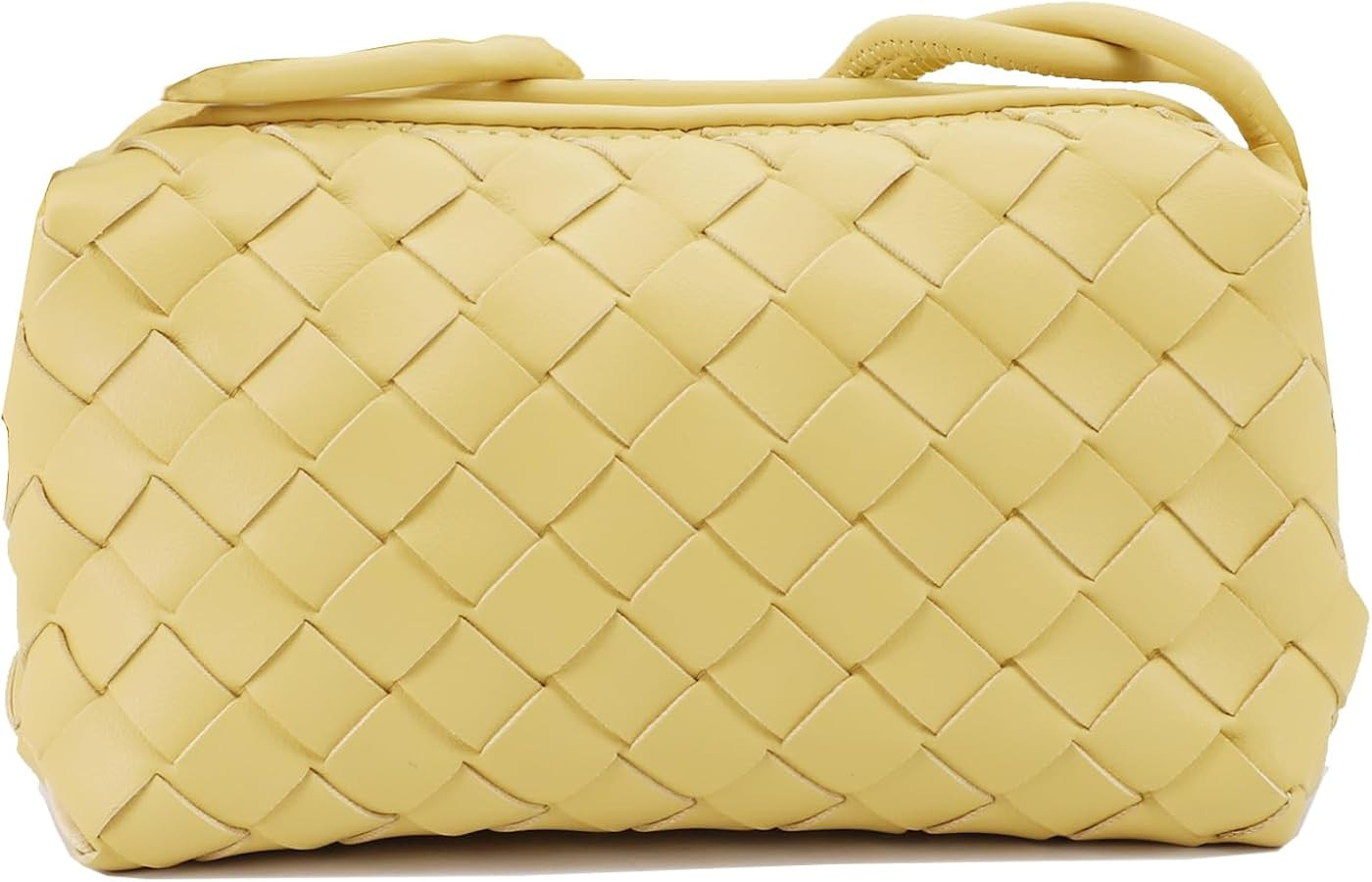 Woven Crossbody Bags For Women, Small Handmade Purse Clutch Shoulderbag Handbag, Zipper Closure | Amazon (US)