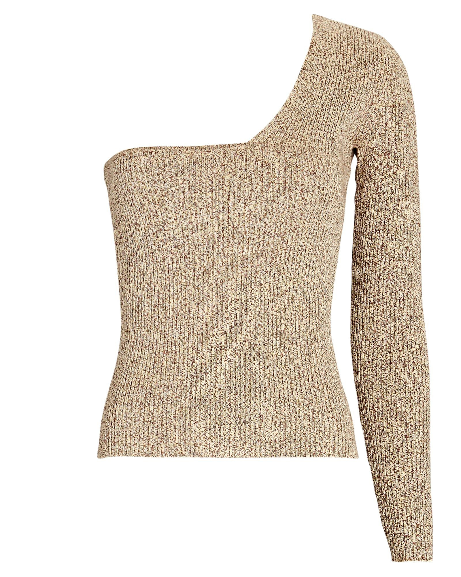 Eskarina Marled One-Shoulder Top | INTERMIX