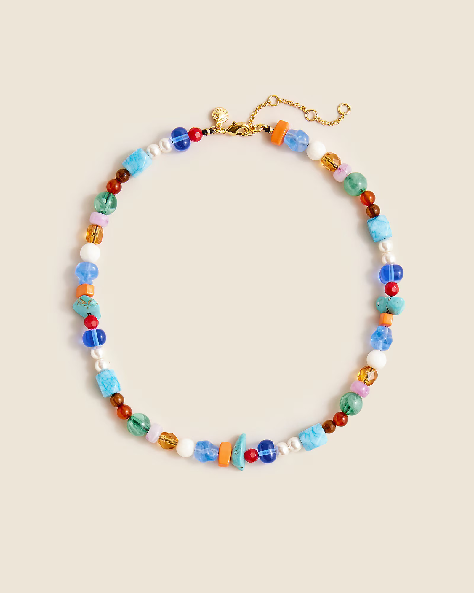 Mixed-bead necklace | J. Crew US