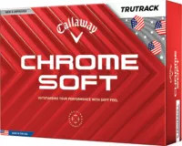 Callaway 2024 Chrome Soft USA TruTrack Golf Balls | DICK'S Sporting Goods