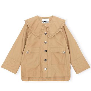 GANNI
    

                    
Cotton Canvas Jacket | Flannels UK