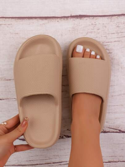 Minimalist Single Band Slides | SHEIN