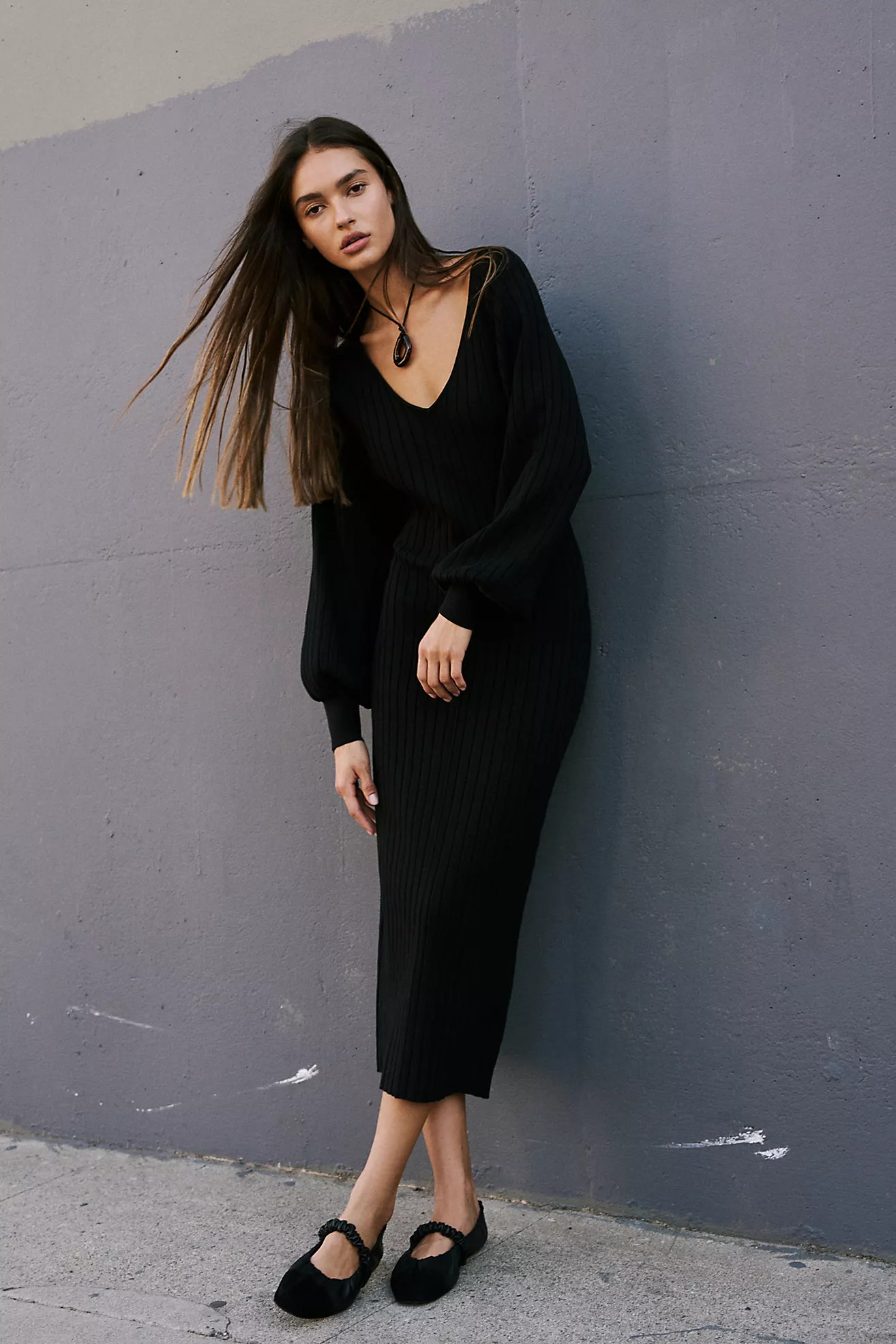 Rosha Sweater Midi | Free People (Global - UK&FR Excluded)