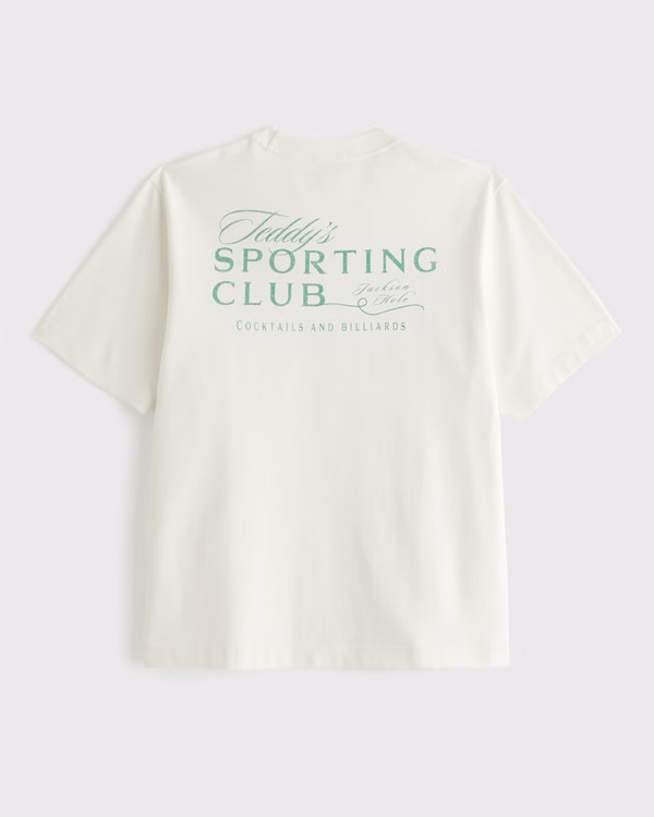 Men's Premium Heavyweight Club Graphic Tee | Men's Tops | Abercrombie.com | Abercrombie & Fitch (US)