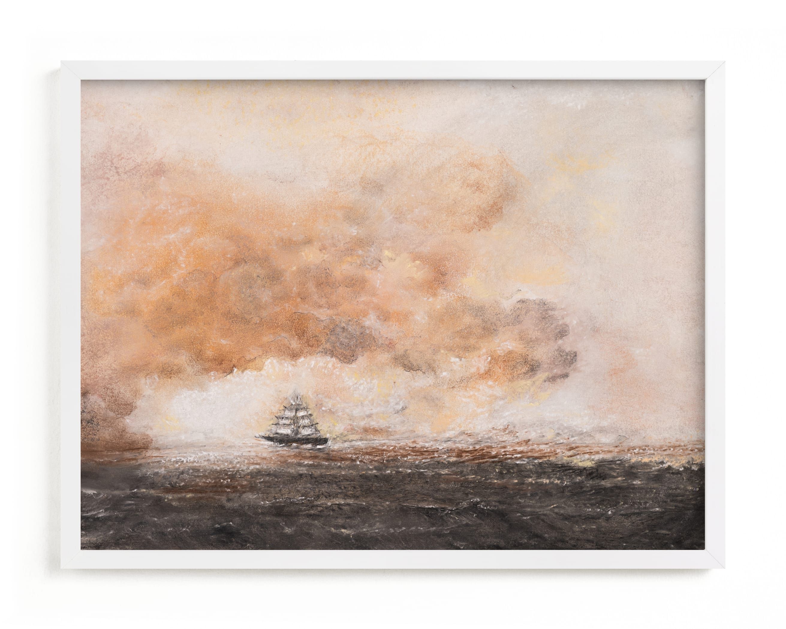 "After The Storm" - Drawing Limited Edition Art Print by Ramnik Velji. | Minted