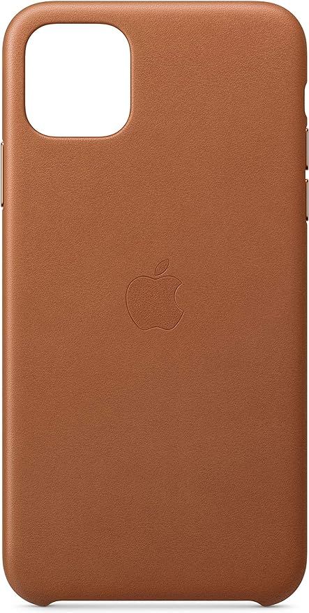 Amazon.com: Apple iPhone 11 Pro Max Leather Case - Saddle Brown : Cell Phones & Accessories | Amazon (US)