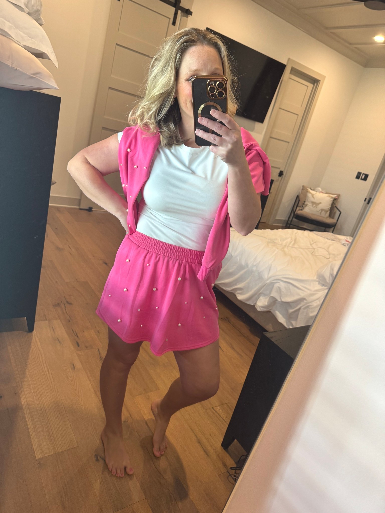 Travel fit for today! Headed into Spring Break early 🩷

#LTKootd #LTKdayinmylife #LTKTravel